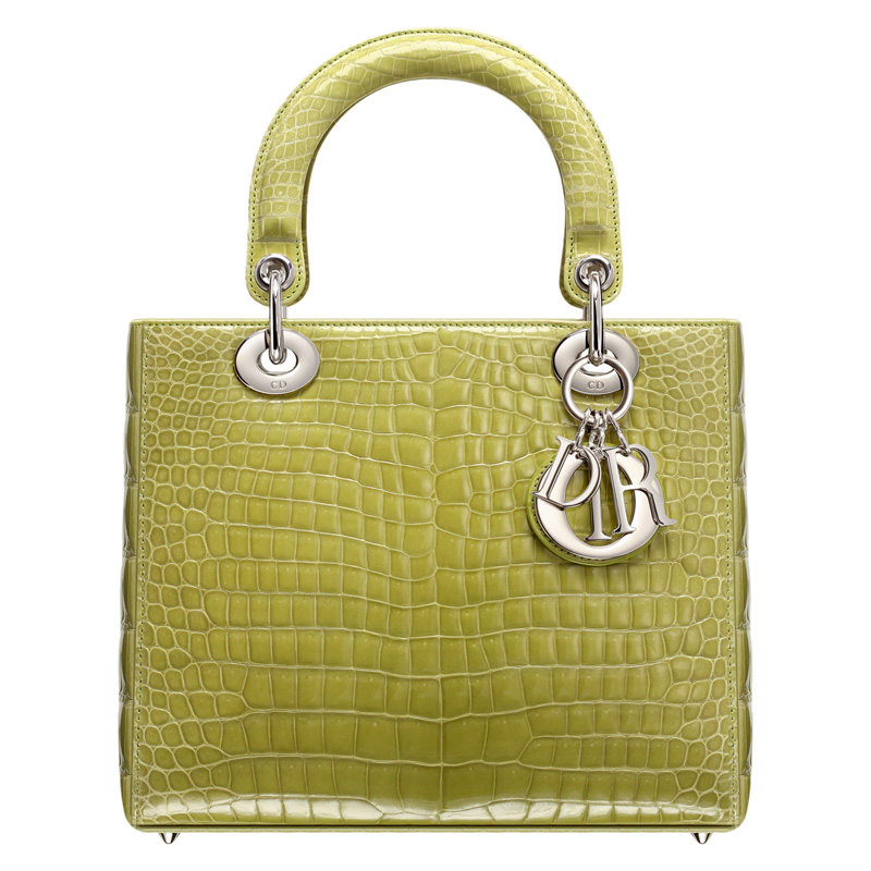 Coccodrillo CRO44551 M623 verde borsa Lady Dior